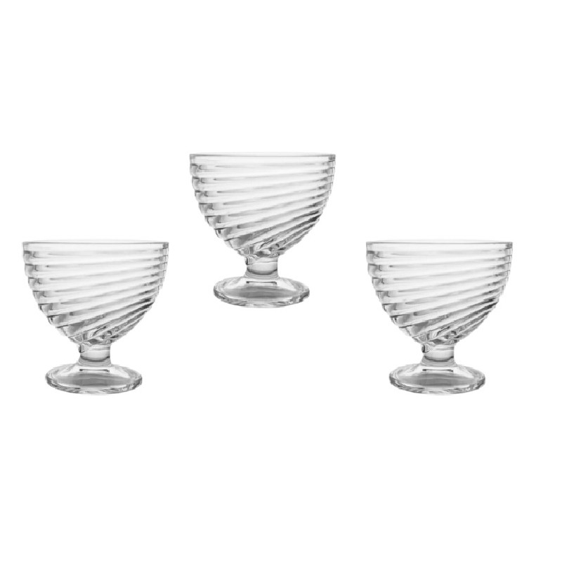 Kit taca sorvete 3 pecas 340ml - Loja Apolo