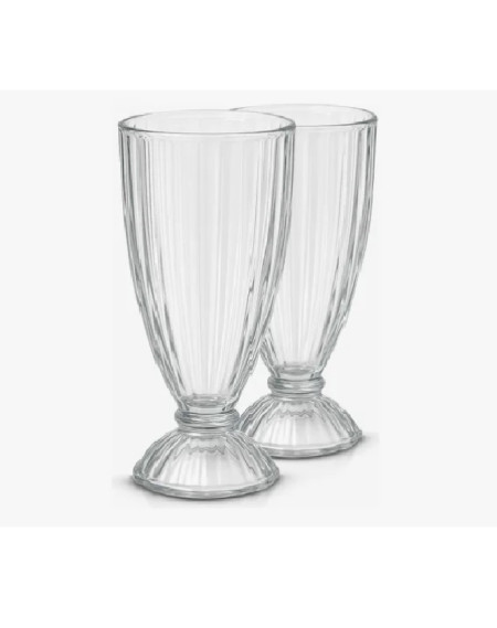 Kit taca de milk-shake 02 pecas 380ml - Loja Apolo