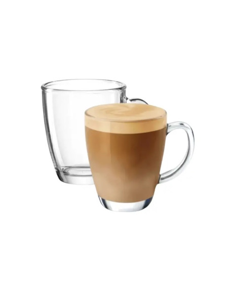 Kit caneca de vidro 02 pcs 350ml - Loja Apolo