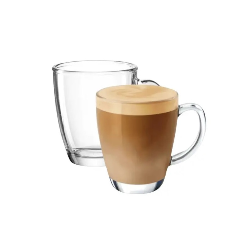 Kit caneca de vidro 02 pcs 350ml - Loja Apolo Kit caneca de vidro 02 pcs 350ml - Loja Apolo