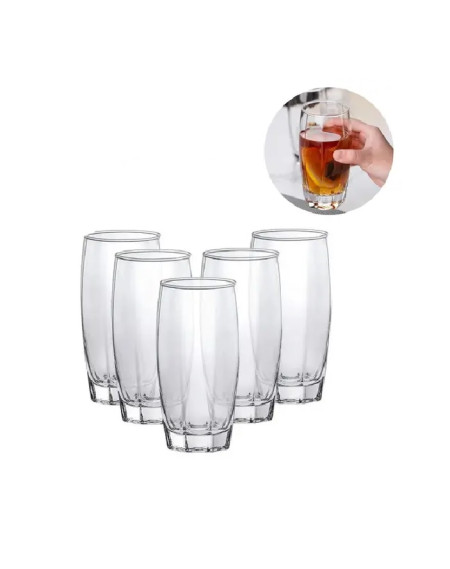 Jogo de copo 365ml 6 pecas - Loja Apolo