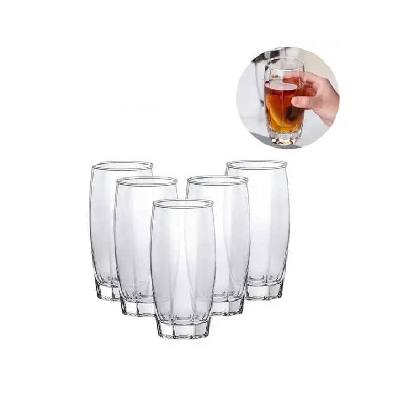 Jogo de copo 365ml 6 pecas - Loja Apolo