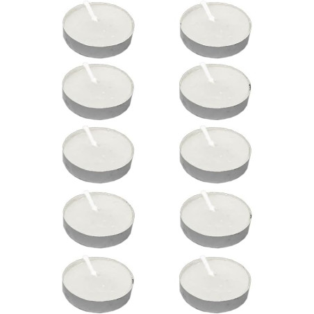 Vela para rechaud 10 unidades - Loja Apolo