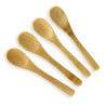 Kit mini colher bambo 04 pcs  - Loja Apolo