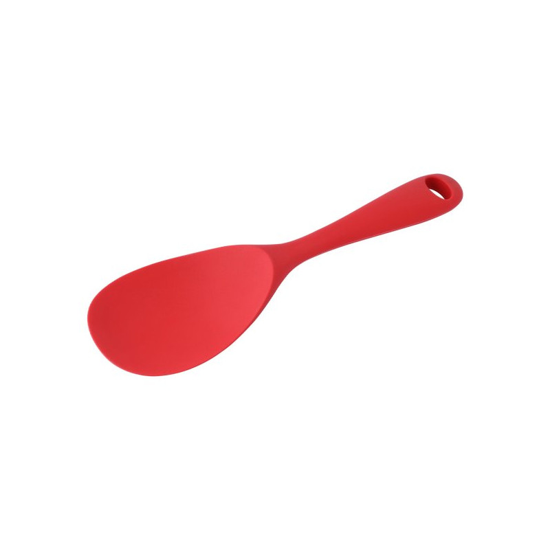 Colher de arroz silicone 23 cm - Loja Apolo